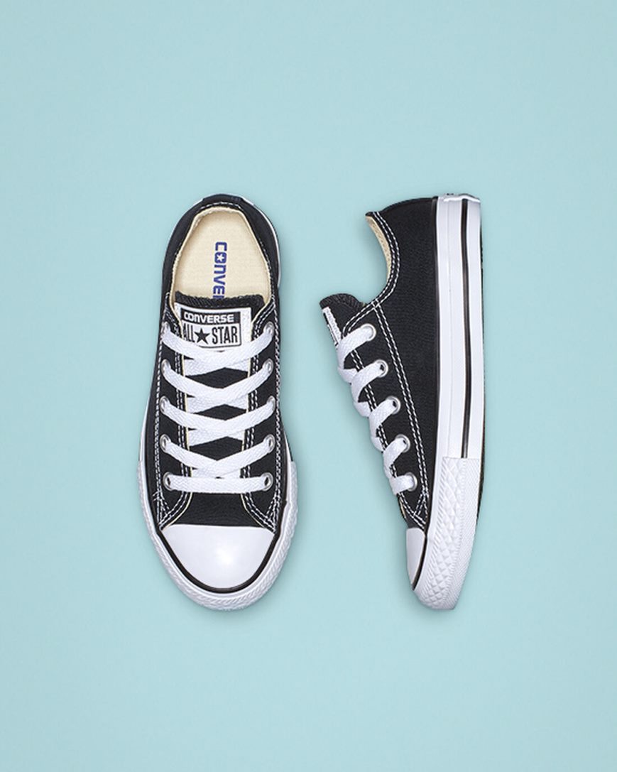 Tenisi Baieti Converse Chuck Taylor All Star Clasici Negrii | RO XGHZT901